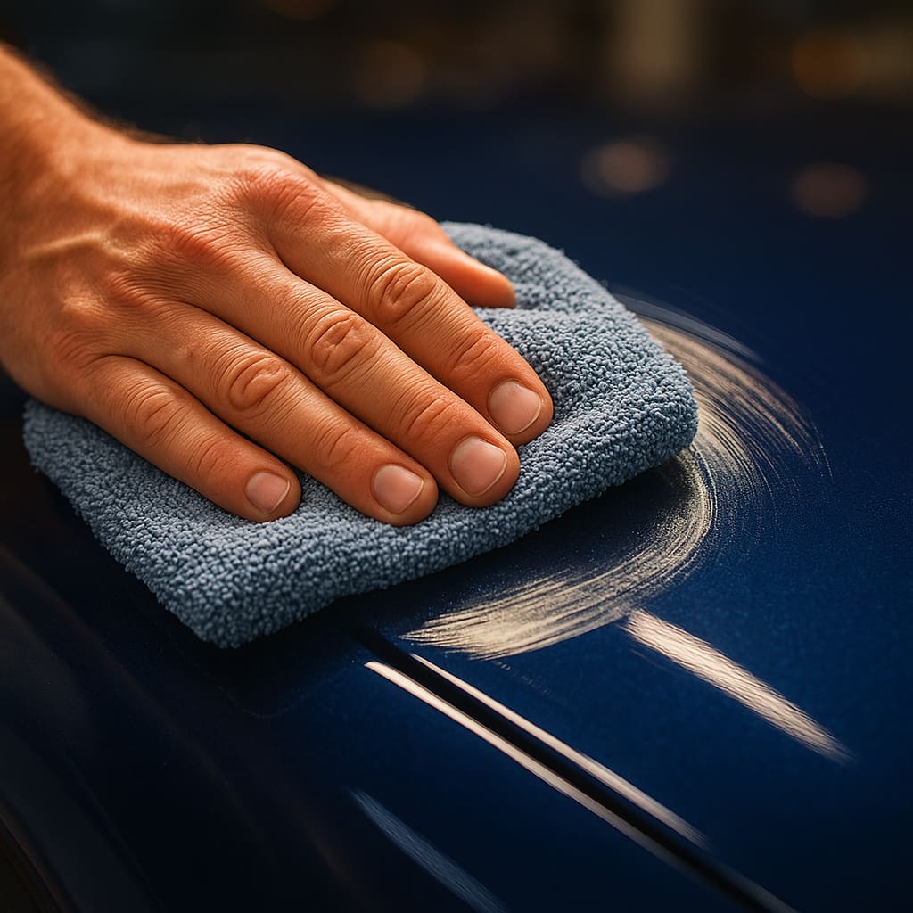 Lackschutz und Wachsbehandlung